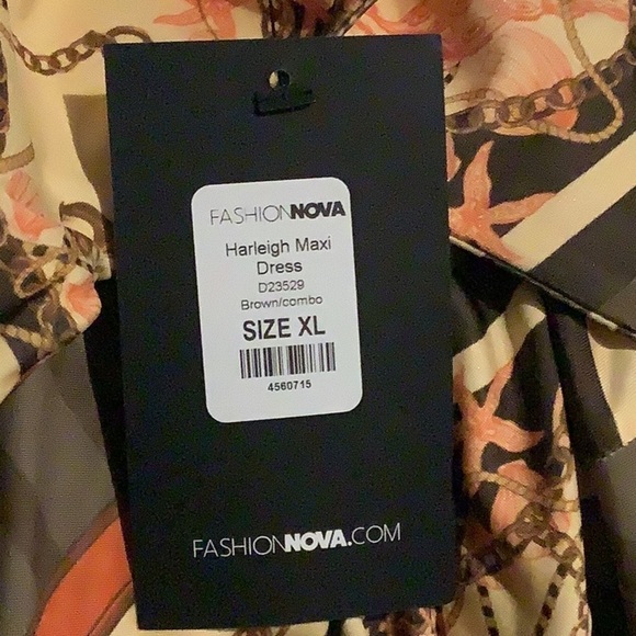 FASHION Nova Harleigh Maxi Dress Size XL (J21) - Picture 6 of 6